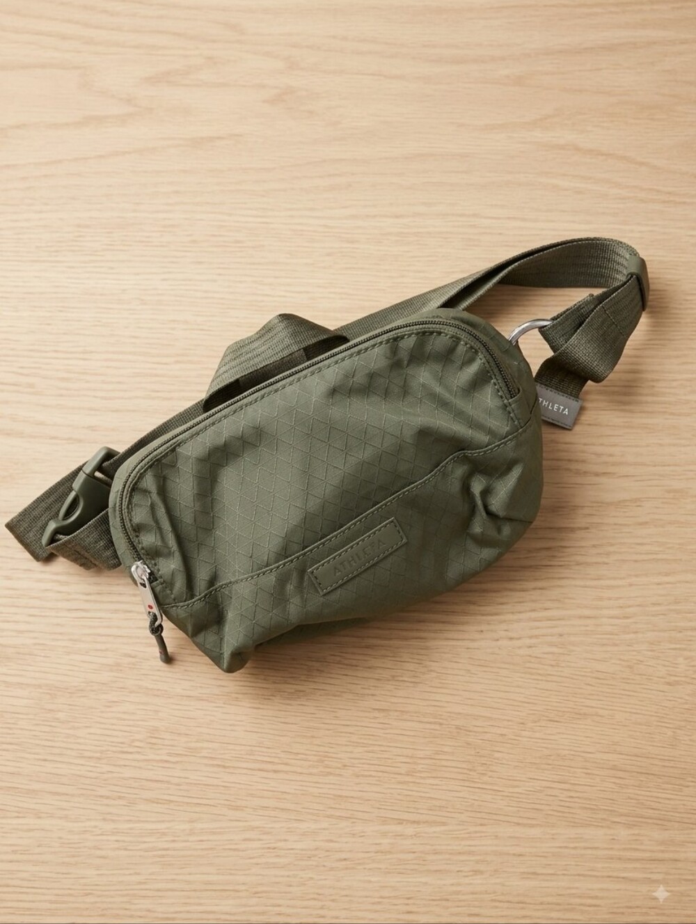 Athleta Olive Green Waist Bag